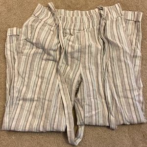 Stripped beach pants